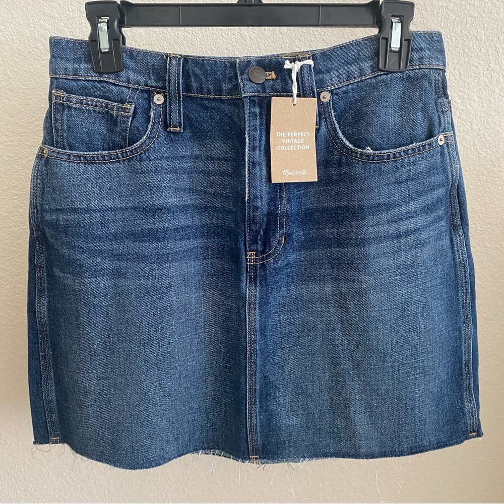 Madewell Denim Mini Skirt : Reworked Edition
